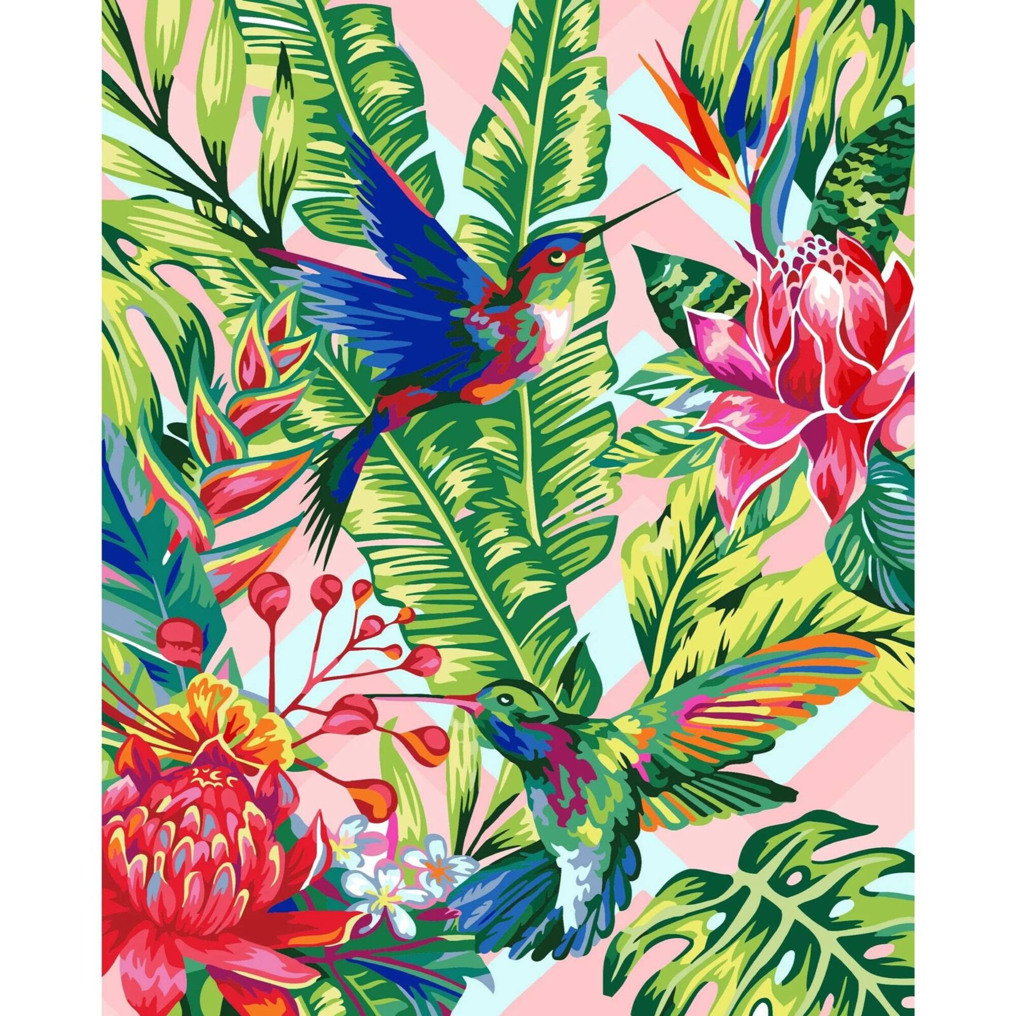 Crafting Spark Kolibri Painting by Numbers Kit
